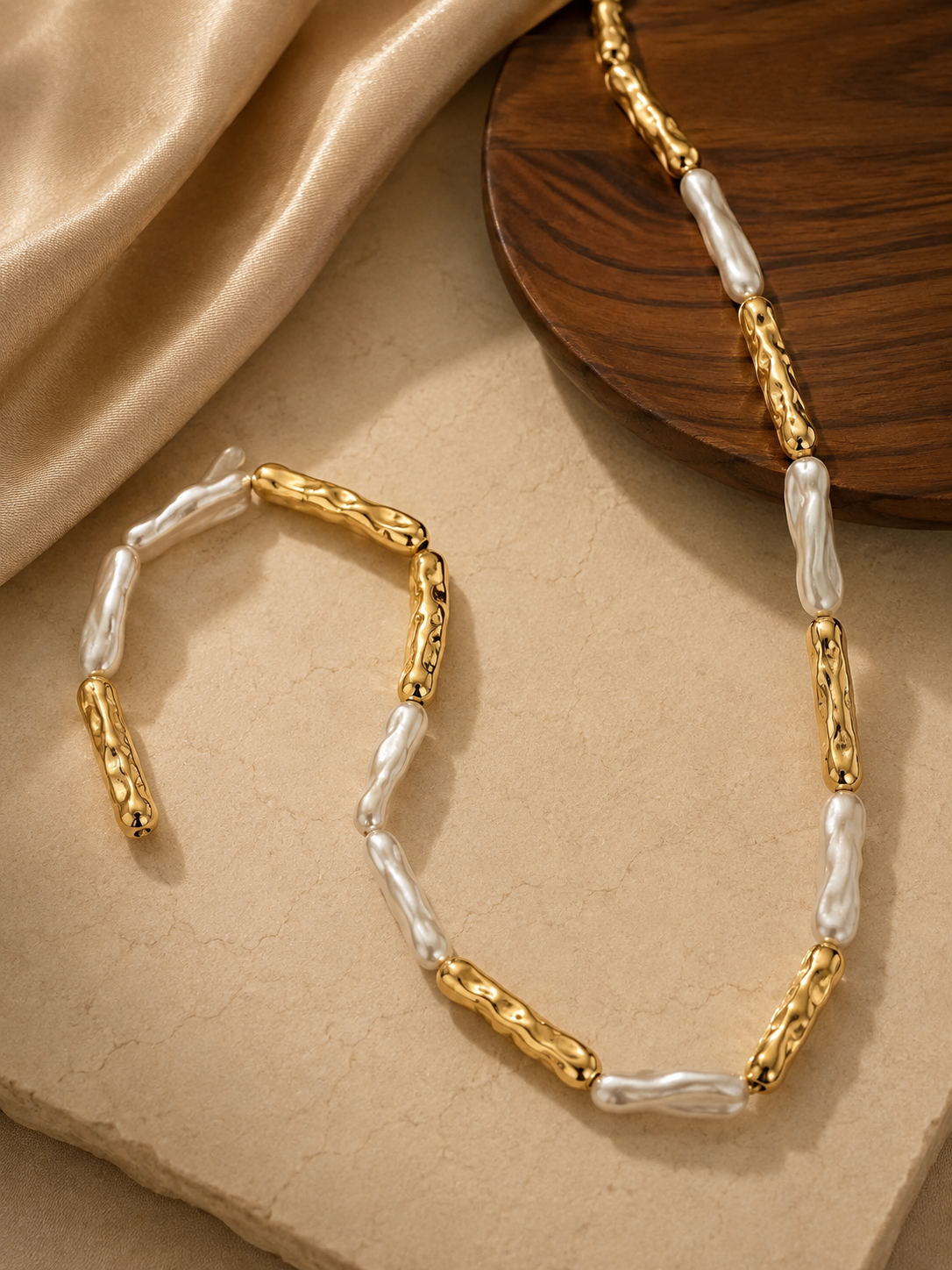 Collana Perla Aurea | YncantoRoma