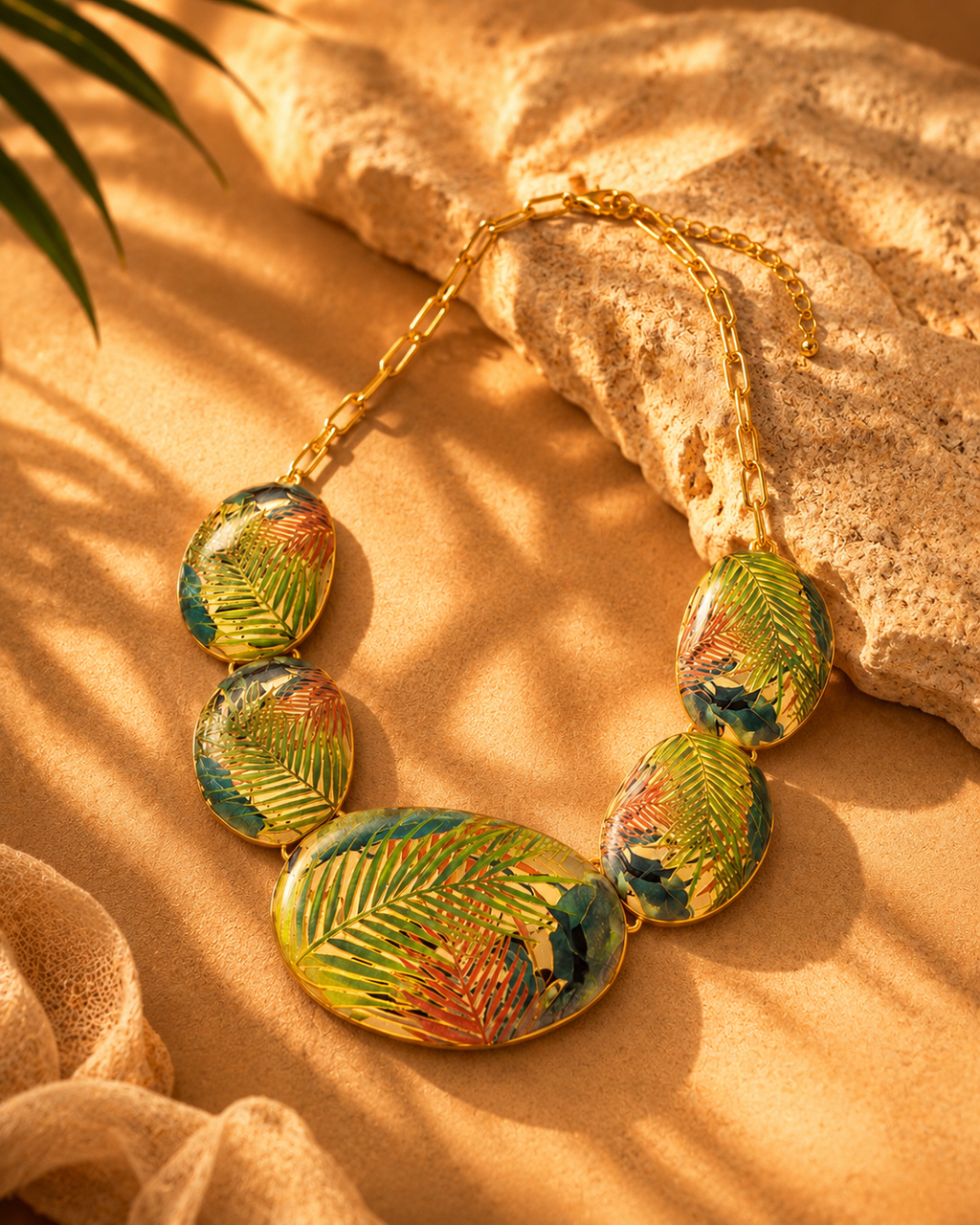 Collana Foglie di Luce | YncantoRoma
