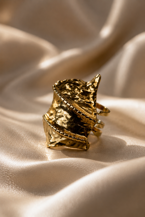 Anello Conchiglia d'Oro | YncantoRoma