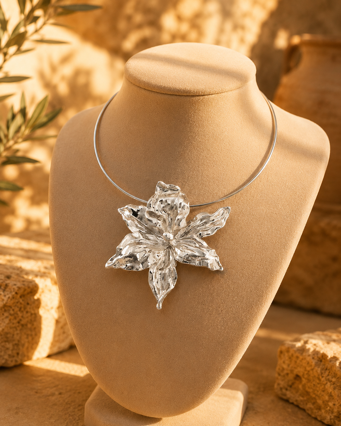 Collana Giglio d'Argento | YncantoRoma