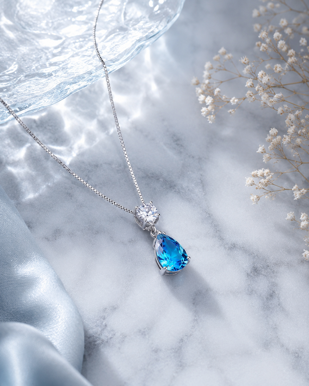 Collana Goccia di Topazio | YncantoRoma