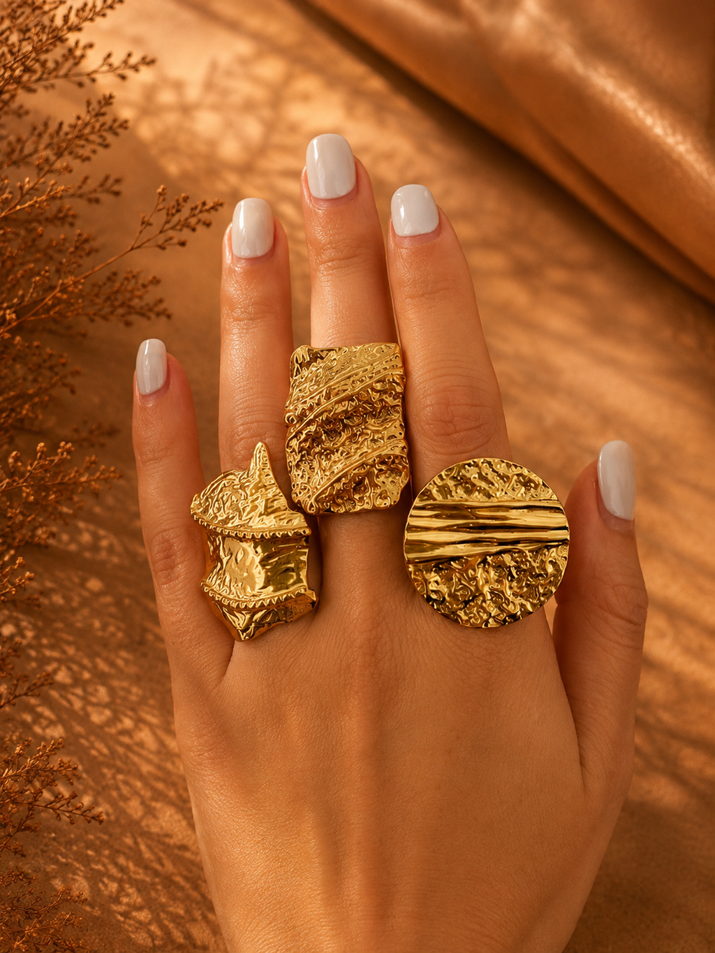 Anello Conchiglia d'Oro | YncantoRoma