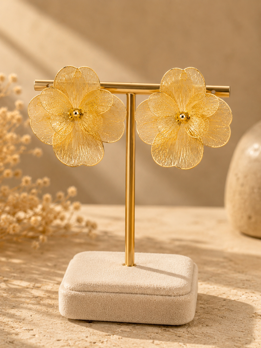 Orecchini Petali d'Oro | YncantoRoma