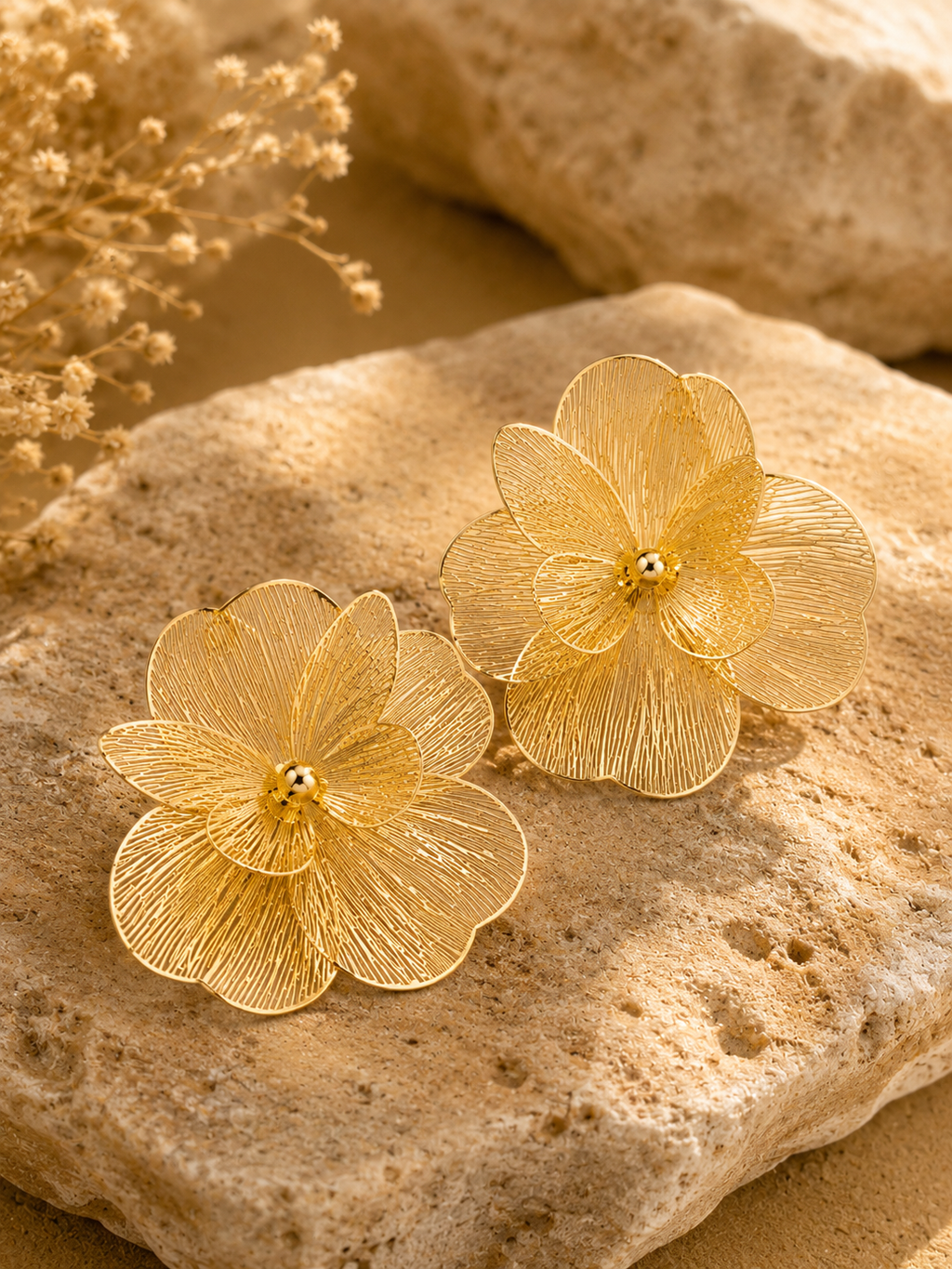 Orecchini Petali d'Oro | YncantoRoma