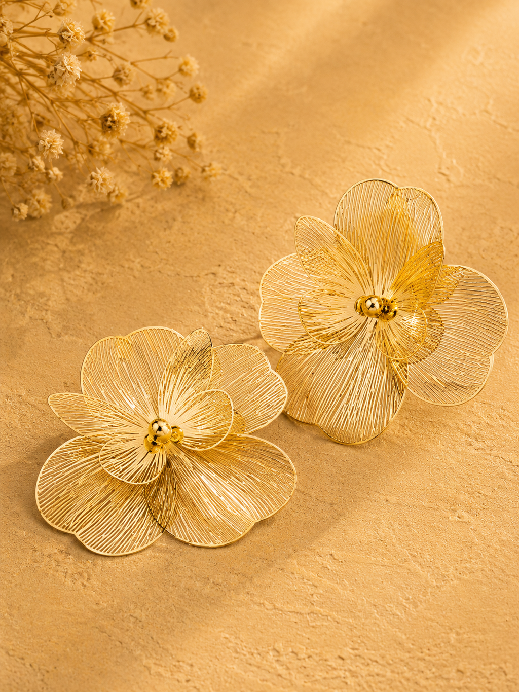Orecchini Petali d'Oro | YncantoRoma